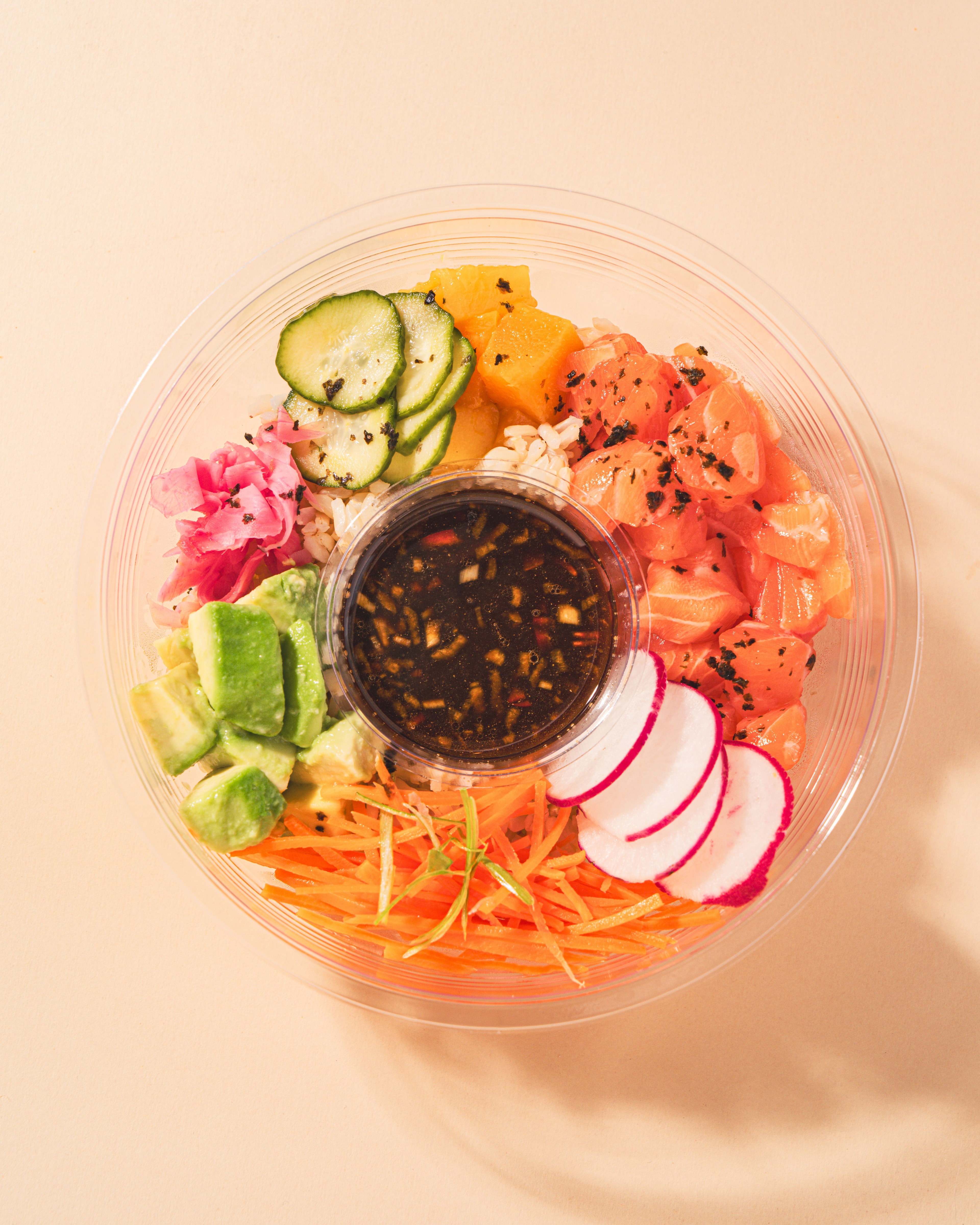 Wild&Org - Salmon Poke Bowl — Vegan
