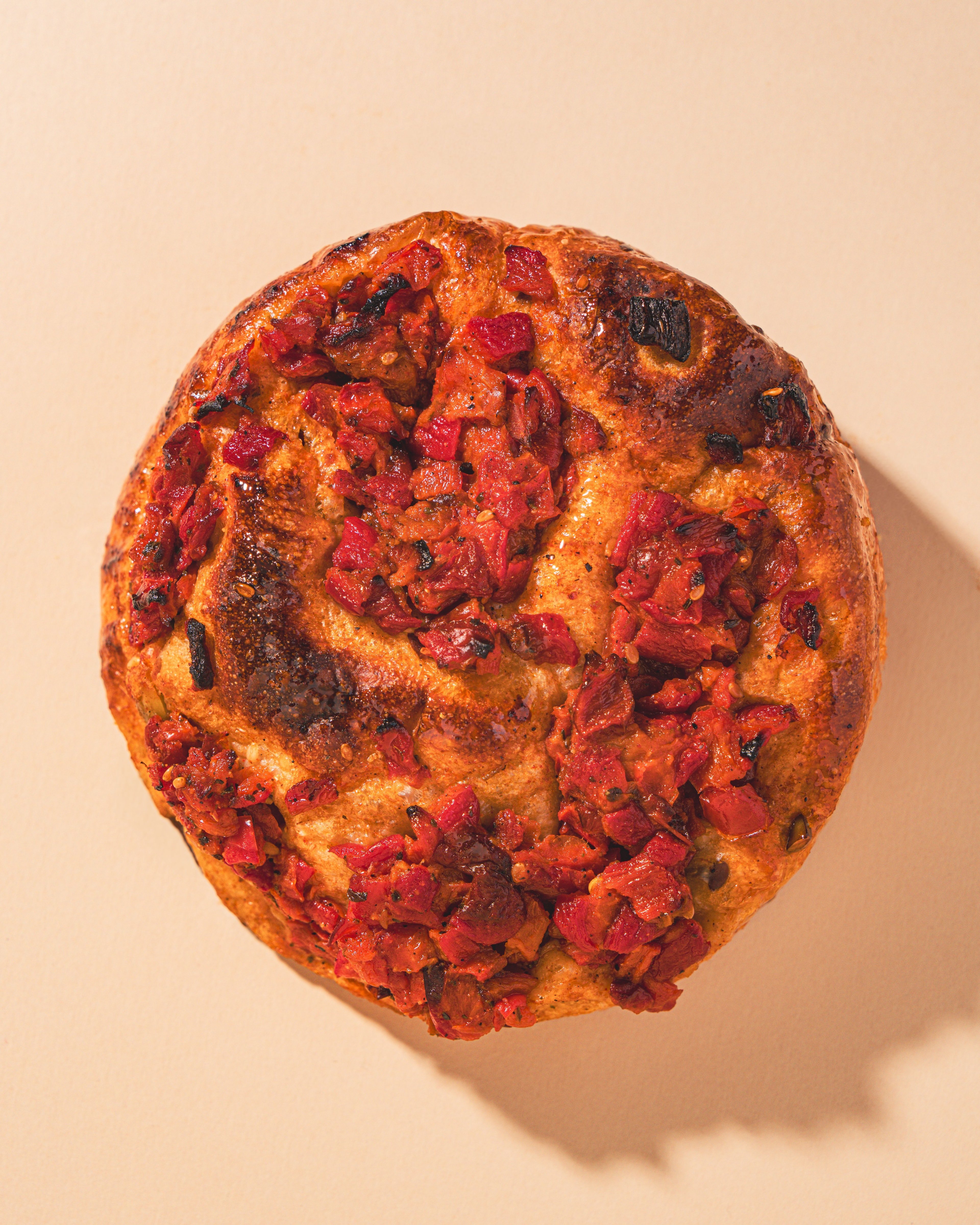 Smoked Pepper Flatbread